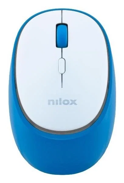 Nilox Ratón Inalámbrico Recargable Dual Wireless Color Azul Nilox Ratón Inalámbrico Recargable Dual Wireless Color Azul
