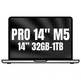 Apple MacBook Pro 14" M5 10-Core CPU 32GB RAM 1TB SSD 10-Core GPU Plata - Ordenador Portátil MJ3E4Y/A