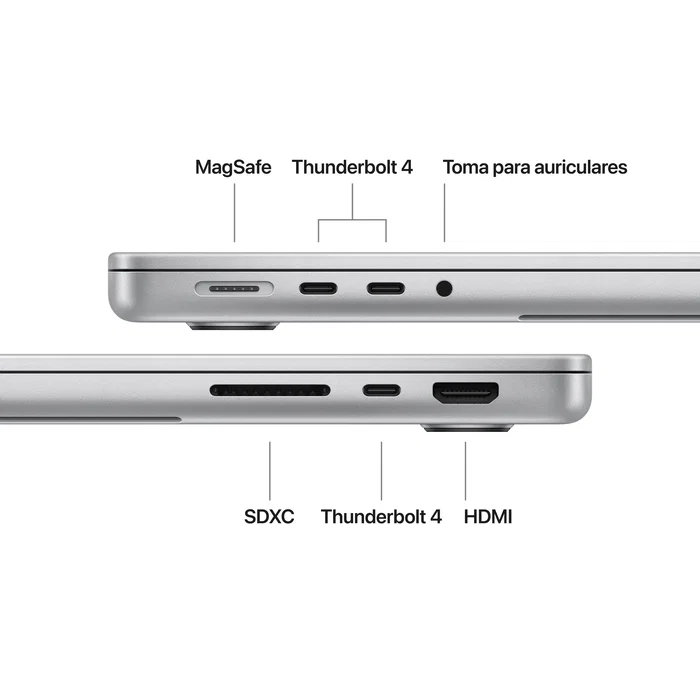 Apple MacBook Pro 14 pulgadas M5 32GB 1TB SSD Plata