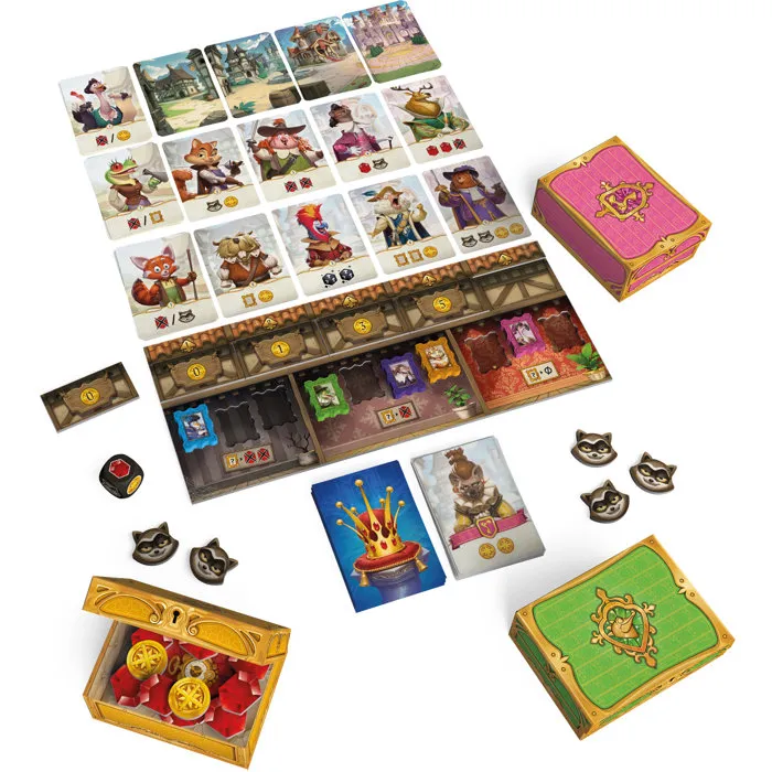 Asmodee Fairy Ring Juego de Mesa Estrategia 2 a 4 Jugadores +10 Años 30 Minutos Idioma Francés