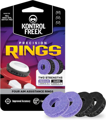 SteelSeries Anillos de Precisión KontrolFreek 4005-BP Negro/Morado para Gamepad