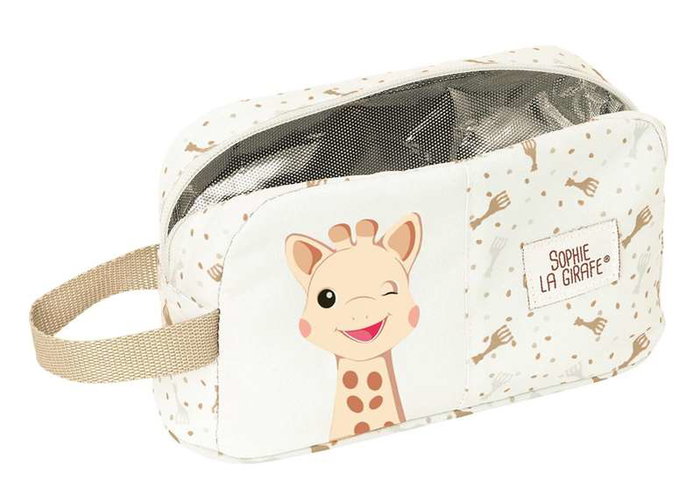 Portadesayunos Térmico Sophie la Girafe Beige 21,5 x 12 x 6,5 cm