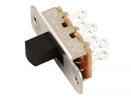 Fender Interruptor deslizante DPDT negro para Jaguar/Jazzmaster/Mustang