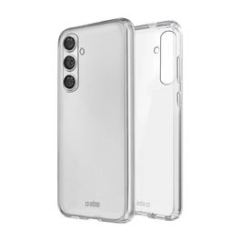 SBS TESKINSAS25T Funda Skinny Transparente Samsung Galaxy S25, TPU Resistente a Impactos y Rayones