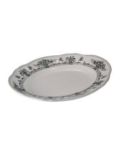 Le Coq Fuente Oval Gris Neos Anthiros 24,5x18,5 cm Porcelana 6 Unidades Le Coq Fuente Oval Gris Neos Anthiros 24,5x18,5 cm Porcelana 6 Unidades