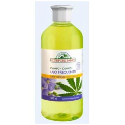 Corpore Sano Champú Uso Frecuente Lino y Cáñamo 500 ml