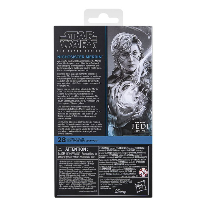 Star Wars Jedi: Survivor Black Series Figura Nightsister Merrin 15 cm Star Wars Jedi: Survivor Black Series Figura Nightsister Merrin 15 cm