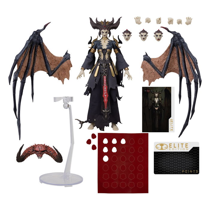 McFarlane 16756 Figura de Acción Deluxe Lilith de Diablo IV 7 Pulgadas / 17.8 cm