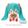 Character Vocal Series 01: Hatsune Miku Figura Fuwa Petit Chibi PVC Hatsune Miku x Love and Berry Dress Up and Dance! Lovely Strawberry 8 cm