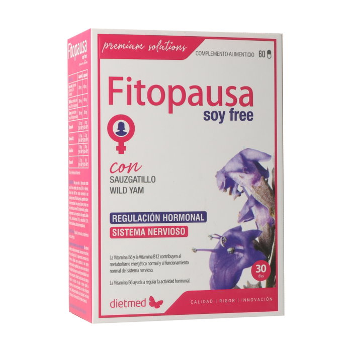 Dietmed Fitopausa Soy Free 60 cápsulas Dietmed Fitopausa Soy Free 60 cápsulas