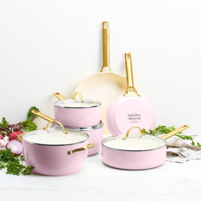 GreenPan Padova Reserve Set de 6 piezas Pink GreenPan Padova Reserve Set de 6 piezas Pink