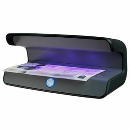 Safescan 75 Detector de Billetes Falsos Negro con Luz UV y Blanca LED