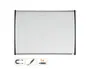 Nobo Pizarra Blanca Magnética 585x430 mm Marco Arqueado Superficie Lacada