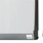 Nobo Pizarra blanca magnética con marco arqueado 585x430 mm
