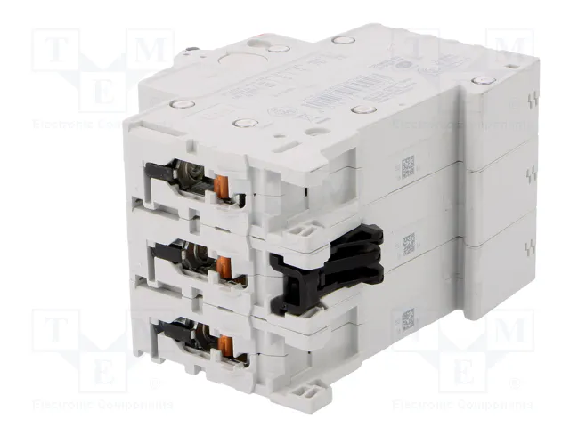 ABB S200 S203-D16 Interruptor magnetotérmico 16A 3 polos 6kA