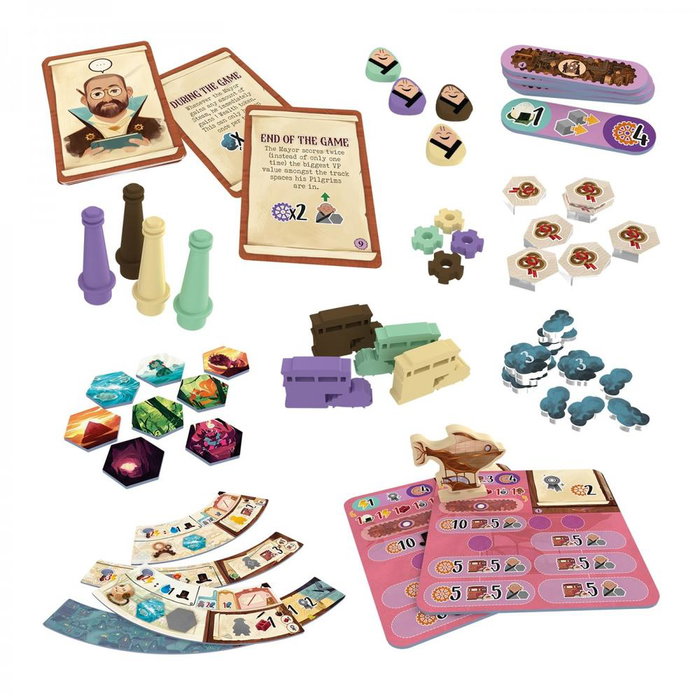 Devir Juego de Mesa Daitoshi Steampunk Estratégico 1-4 Jugadores 120 Minutos