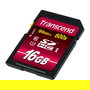 Transcend TS16GSDHC10U1 Tarjeta de Memoria SDHC 16 GB, Clase 10, UHS-I (U1), Velocidad Lectura 90 MB/s