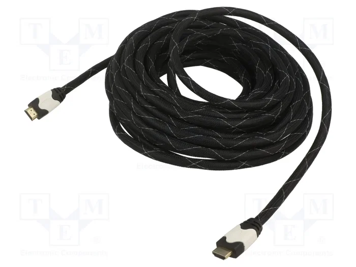 ART Cable HDMI 10m Negro Textil 4K UHD ART Cable HDMI 10m Negro Textil 4K UHD