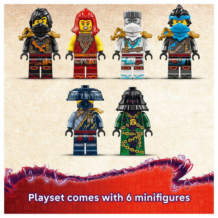 LEGO Ninjago 71848 El Temple-Flugsegler Juego de Construcción 2387 Piezas 14 Años Multicolor LEGO Ninjago 71848 El Temple-Flugsegler Juego de Construcción 2387 Piezas 14 Años Multicolor