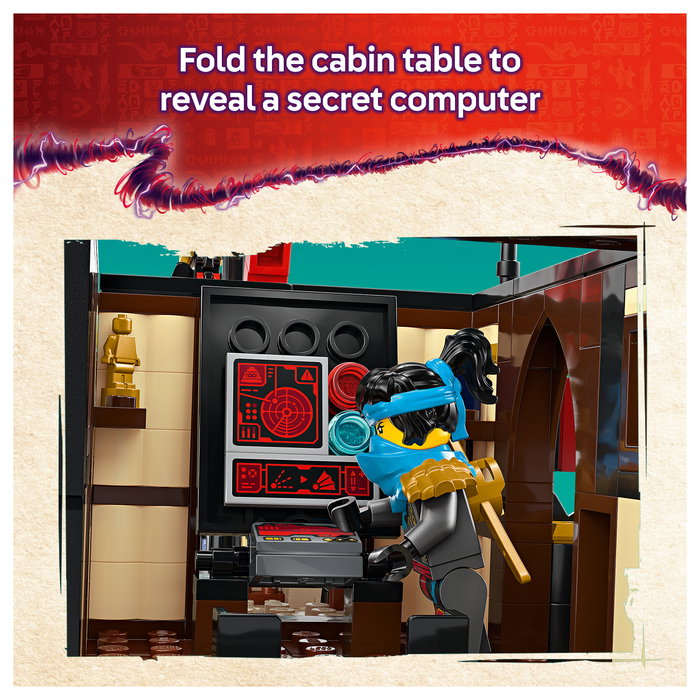 LEGO Ninjago 71848 El Temple-Flugsegler Juego de Construcción 2387 Piezas 14 Años Multicolor LEGO Ninjago 71848 El Temple-Flugsegler Juego de Construcción 2387 Piezas 14 Años Multicolor