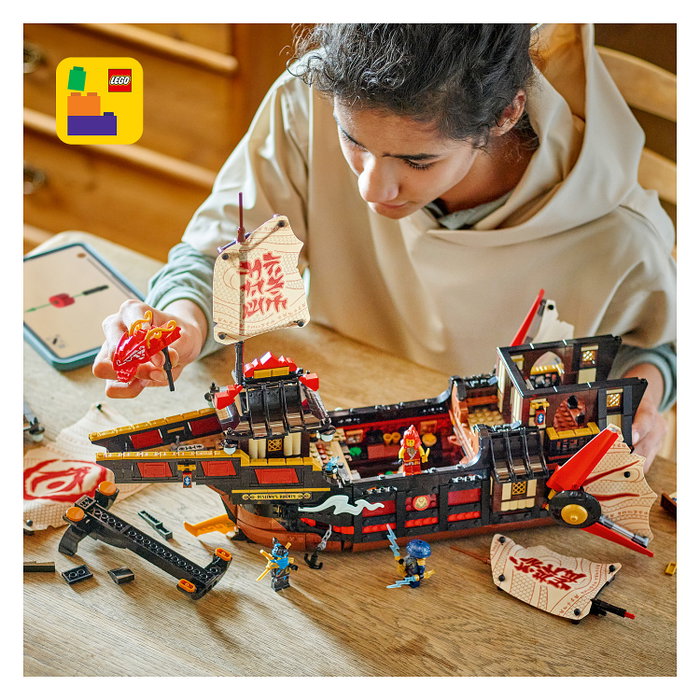 LEGO Ninjago 71848 El Temple-Flugsegler Juego de Construcción 2387 Piezas 14 Años Multicolor LEGO Ninjago 71848 El Temple-Flugsegler Juego de Construcción 2387 Piezas 14 Años Multicolor