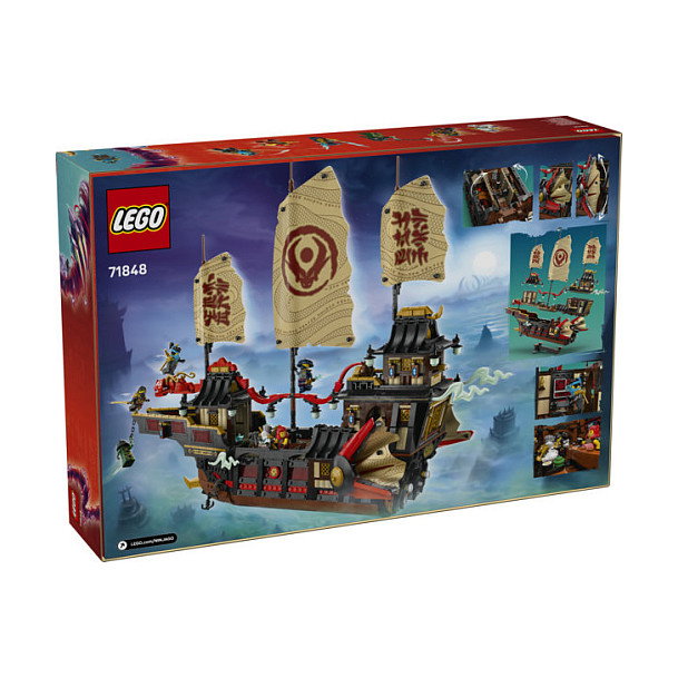 LEGO Ninjago 71848 El Temple-Flugsegler Juego de Construcción 2387 Piezas 14 Años Multicolor LEGO Ninjago 71848 El Temple-Flugsegler Juego de Construcción 2387 Piezas 14 Años Multicolor