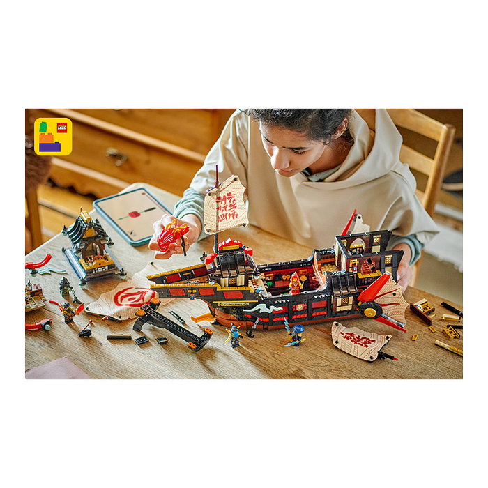 LEGO Ninjago 71848 El Temple-Flugsegler Juego de Construcción 2387 Piezas 14 Años Multicolor LEGO Ninjago 71848 El Temple-Flugsegler Juego de Construcción 2387 Piezas 14 Años Multicolor