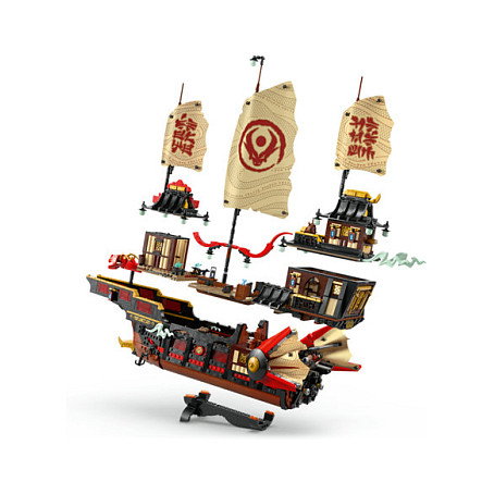 LEGO Ninjago 71848 El Temple-Flugsegler Juego de Construcción 2387 Piezas 14 Años Multicolor LEGO Ninjago 71848 El Temple-Flugsegler Juego de Construcción 2387 Piezas 14 Años Multicolor
