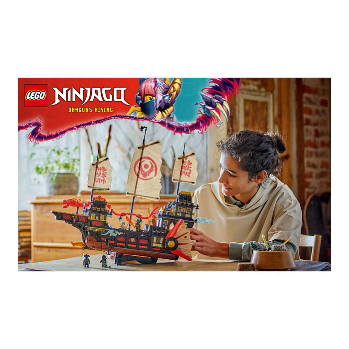 LEGO Ninjago 71848 El Temple-Flugsegler Juego de Construcción 2387 Piezas 14 Años Multicolor LEGO Ninjago 71848 El Temple-Flugsegler Juego de Construcción 2387 Piezas 14 Años Multicolor