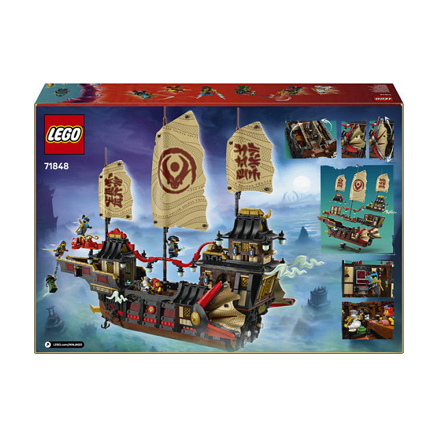 LEGO Ninjago 71848 El Temple-Flugsegler Juego de Construcción 2387 Piezas 14 Años Multicolor LEGO Ninjago 71848 El Temple-Flugsegler Juego de Construcción 2387 Piezas 14 Años Multicolor