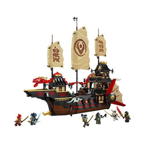 LEGO Ninjago 71848 El Temple-Flugsegler Juego de Construcción 2387 Piezas 14 Años Multicolor LEGO Ninjago 71848 El Temple-Flugsegler Juego de Construcción 2387 Piezas 14 Años Multicolor