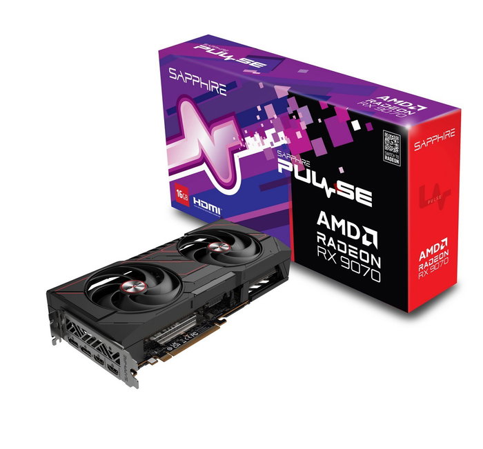 Sapphire PULSE Radeon RX 9070 16 GB GDDR6