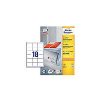 AVERY Zweckform Etiketten 3671 blanco 64,0 x 45,0 mm