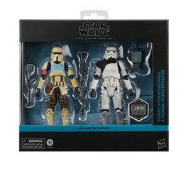 Hasbro Star Wars The Black Series Pack de 2 Figuras Battlefront Scarif Stormtrooper & Magma Stormtrooper