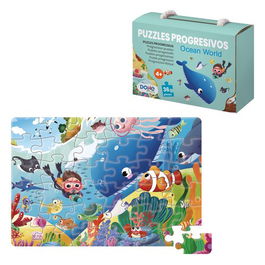 Puzle Dohe Educa Progresivo 36 Piezas Ocean World (4-6 Años)