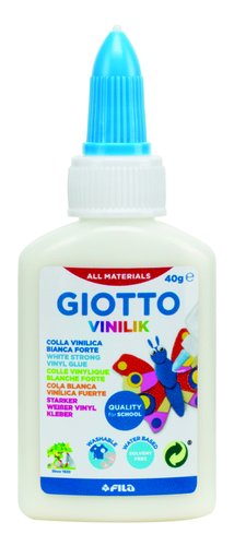 Giotto Cola Blanca Vinílica 40g con Aplicador Giotto Cola Blanca Vinílica 40g con Aplicador