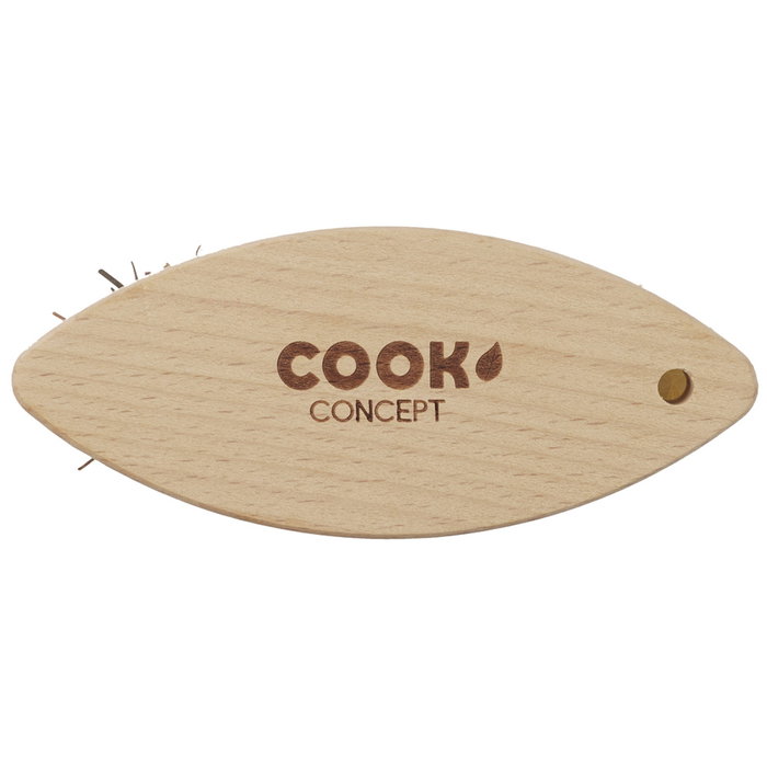 Cook Concept Cepillo para Verduras de Madera de Haya y PVC