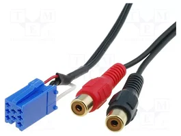 PER.PIC. Adaptador Auxiliar RCA para Smart ForTwo y ForFour