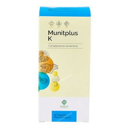GHEOS Munitplus K 90 Cápsulas - Suplemento Inmunológico con Hongos, Vitamina C y Cúrcuma