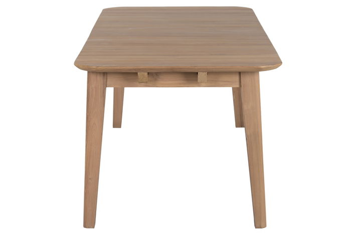 DKD Home Decor Mesa Comedor Natural Teca 200 x 90 x 75 cm