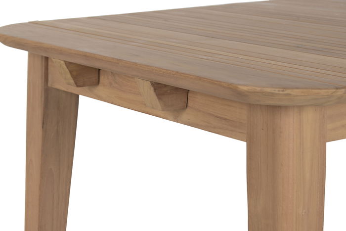 DKD Home Decor Mesa Comedor Natural Teca 200 x 90 x 75 cm