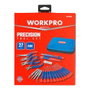 Workpro Juego de Herramientas de Precisión 27 Piezas con Mini Alicates, Cutters, Pinzas y 12 Destornilladores