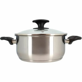 Menastyl Horno holandés de acero inoxidable 20 cm