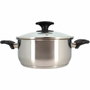 Menastyl Horno holandés de acero inoxidable 20 cm
