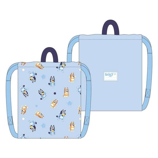 Cerdá Saquito Estampado Bluey para Niños 27 x 33 cm – Ideal para Guardería o Juguetes Cerdá Saquito Estampado Bluey para Niños 27 x 33 cm – Ideal para Guardería o Juguetes