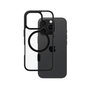 Care CARE by PanzerGlass Flagship Case Transparente con Marco Negro y MagSafe para iPhone 16 Pro