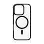 Care CARE by PanzerGlass Flagship Case Transparente con Marco Negro y MagSafe para iPhone 16 Pro
