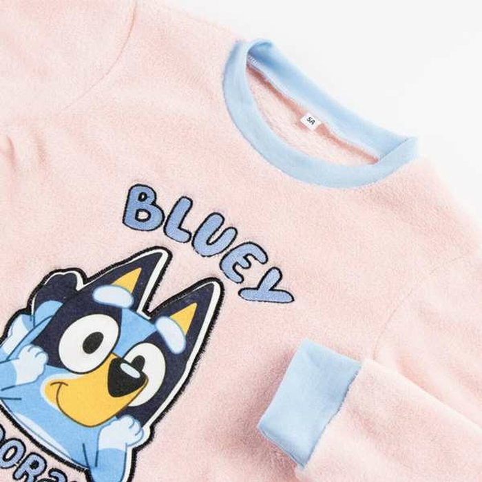 Cerdá Pijama Largo Velour Poly Aplicaciones Bluey - 6 Años Cerdá Pijama Largo Velour Poly Aplicaciones Bluey - 6 Años