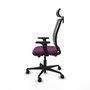 PIQUERAS Y CRESPO Silla de oficina Haches con mecanismo Sincro/Traslack, Morado y Gris