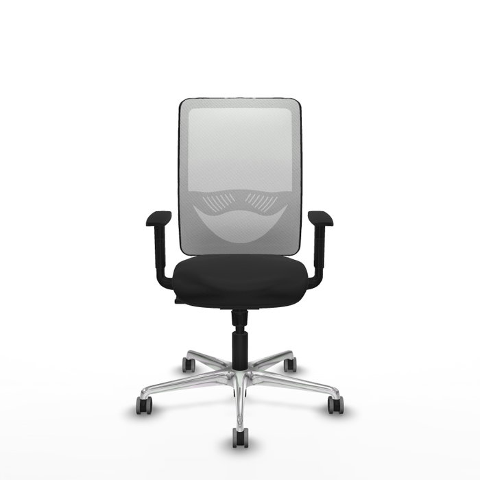 PIQUERAS Y CRESPO Silla de oficina Zulema con mecanismo Sincro, Negro y Blanco PIQUERAS Y CRESPO Silla de oficina Zulema con mecanismo Sincro, Negro y Blanco